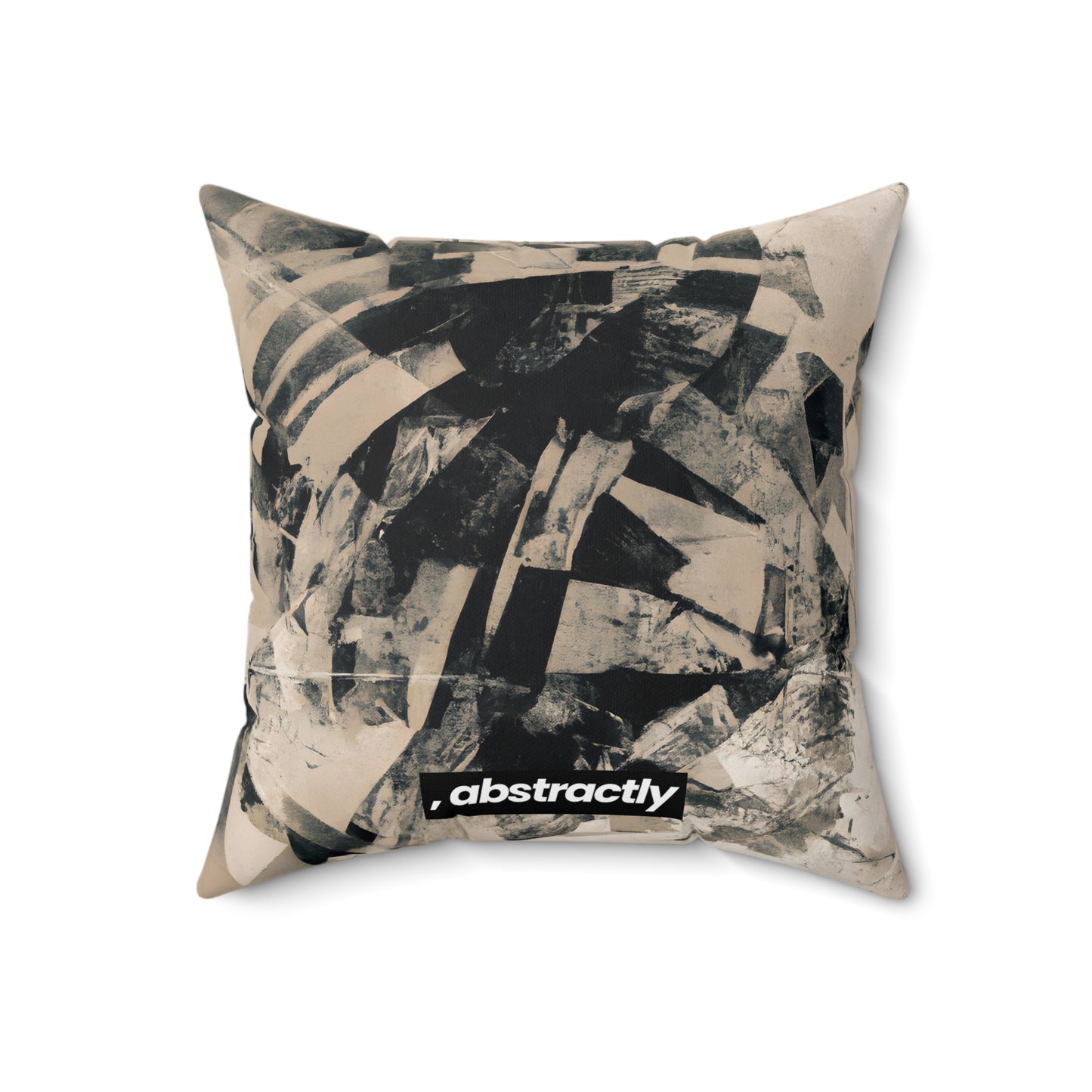 Andrea Sterling - Gravity Force, Abstractly - Faux Suede Throw Pillow