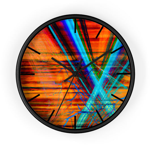 Anastasia Finkelstein - Electromagnetic Force, Abstractly - Wall Clock