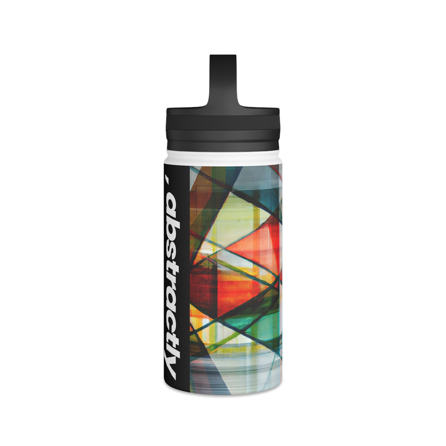 Lillian Czerny - Friction Force, Abstractly - Stainless Steel Water Bottle