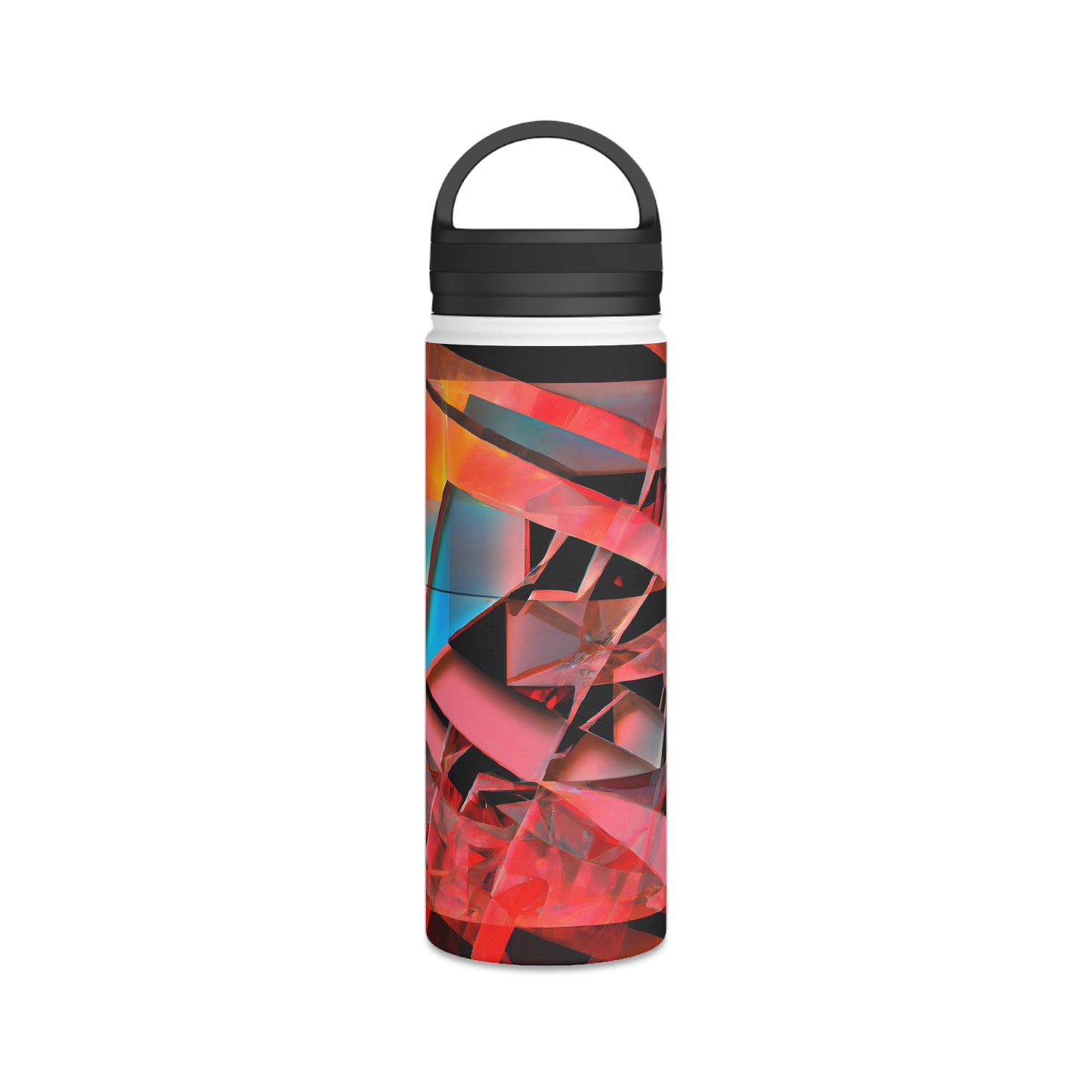 Adrian Strauss - Electric Force, Abstractly - Stainless Steel Water Bottle