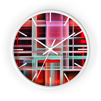 Alexandra Gunderson - Magnetic Force, Abstractly - Wall Clock