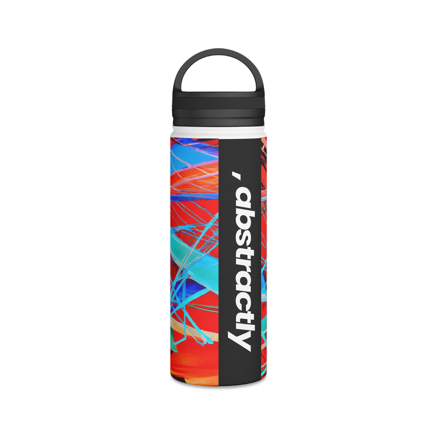 Darlene Roessler - Electric Force, Abstractly - Stainless Steel Water Bottle