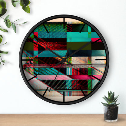 Adrian Goddard - Applied Force, Abstractly - Wall Clock