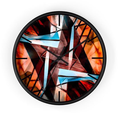 Lilian Hawking - Electric Force, Abstractly - Wall Clock