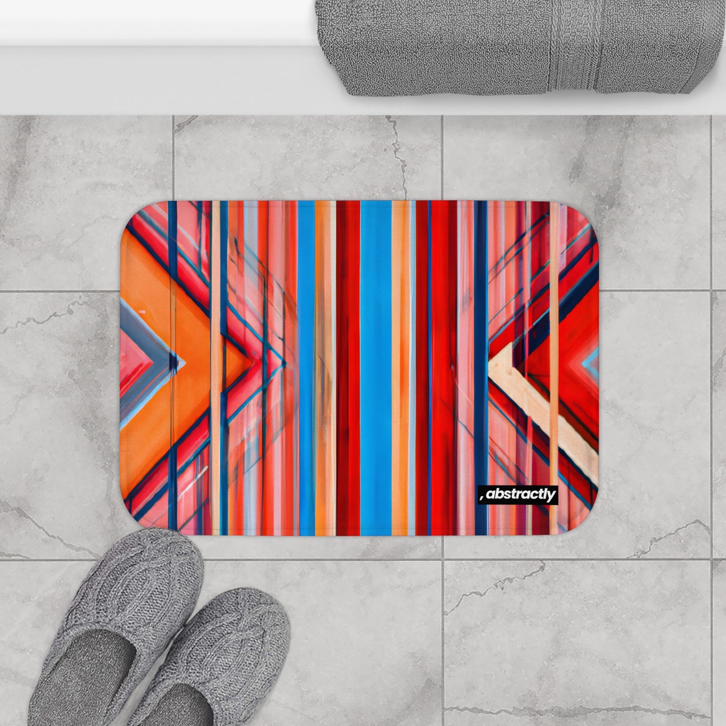 Irene Strauss - Electric Force, Abstractly - Bath Mat