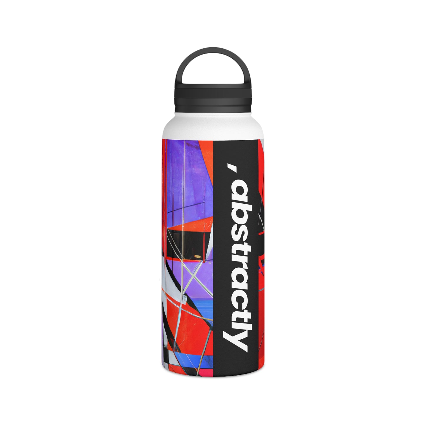 Lena Nordstrom - Tension Force, Abstractly - Stainless Steel Water Bottle