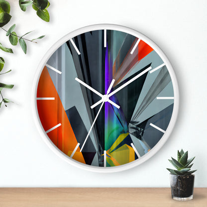 Astrid Hoffmann - Gravity Force, Abstractly - Wall Clock