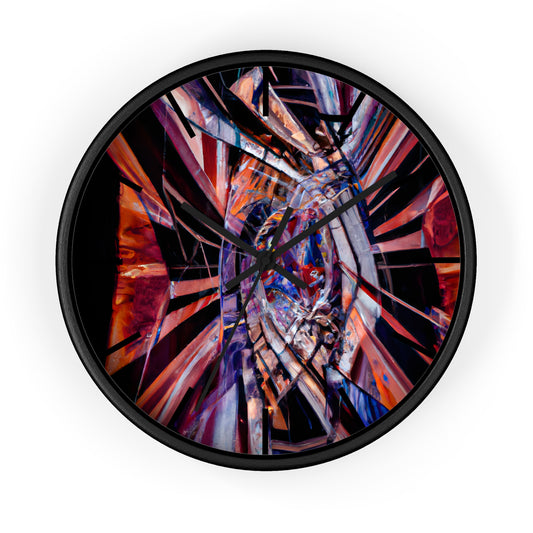 Belinda Hayes - Electromagnetic Force, Abstractly - Wall Clock