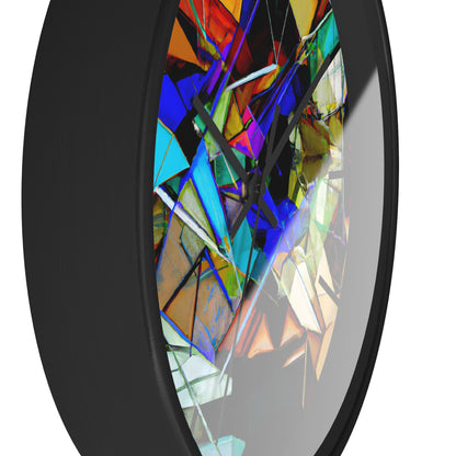 Adrianne Lehmann - Electric Force, Abstractly - Wall Clock