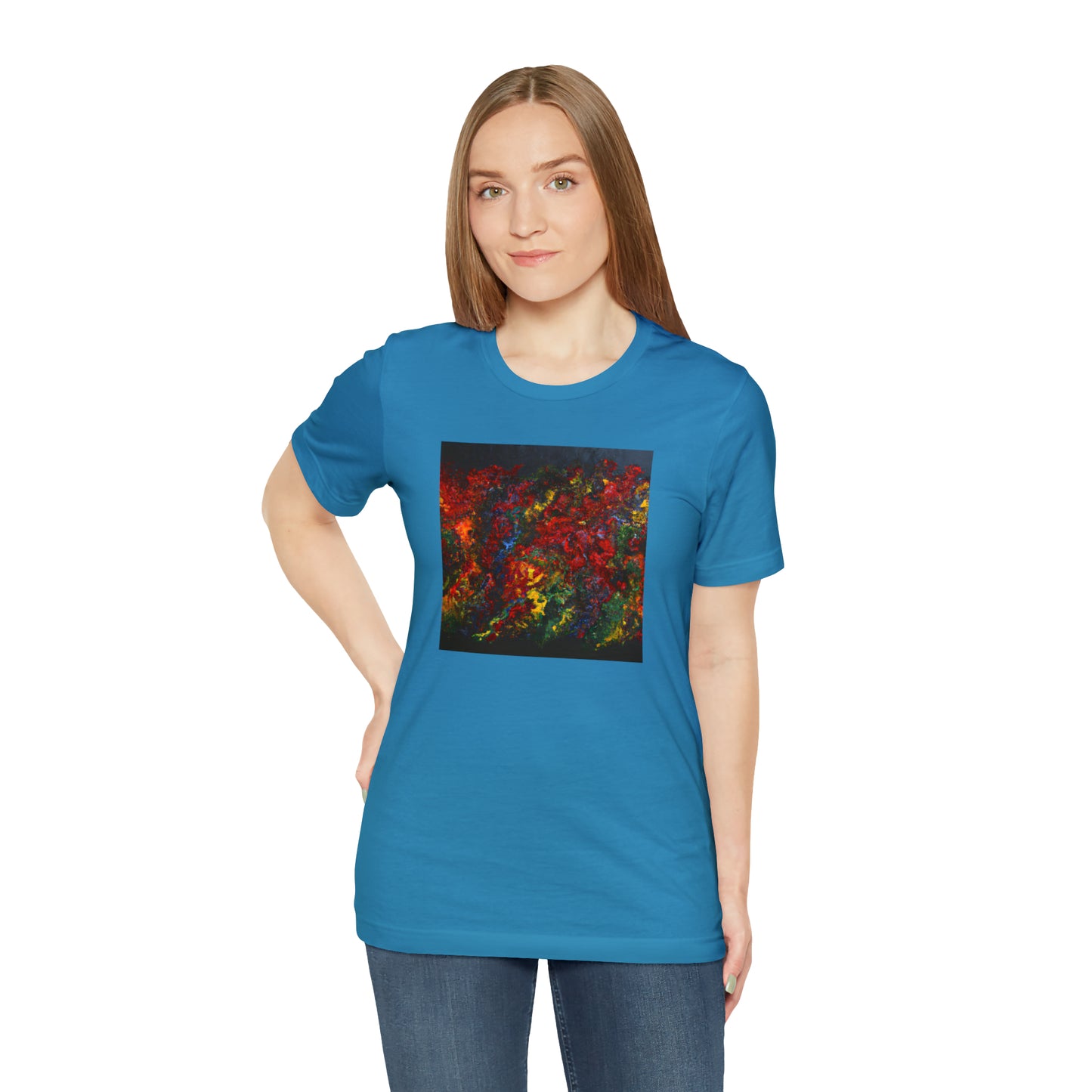 Frostfire Neonium - Chemistry, Abstractly - Tee