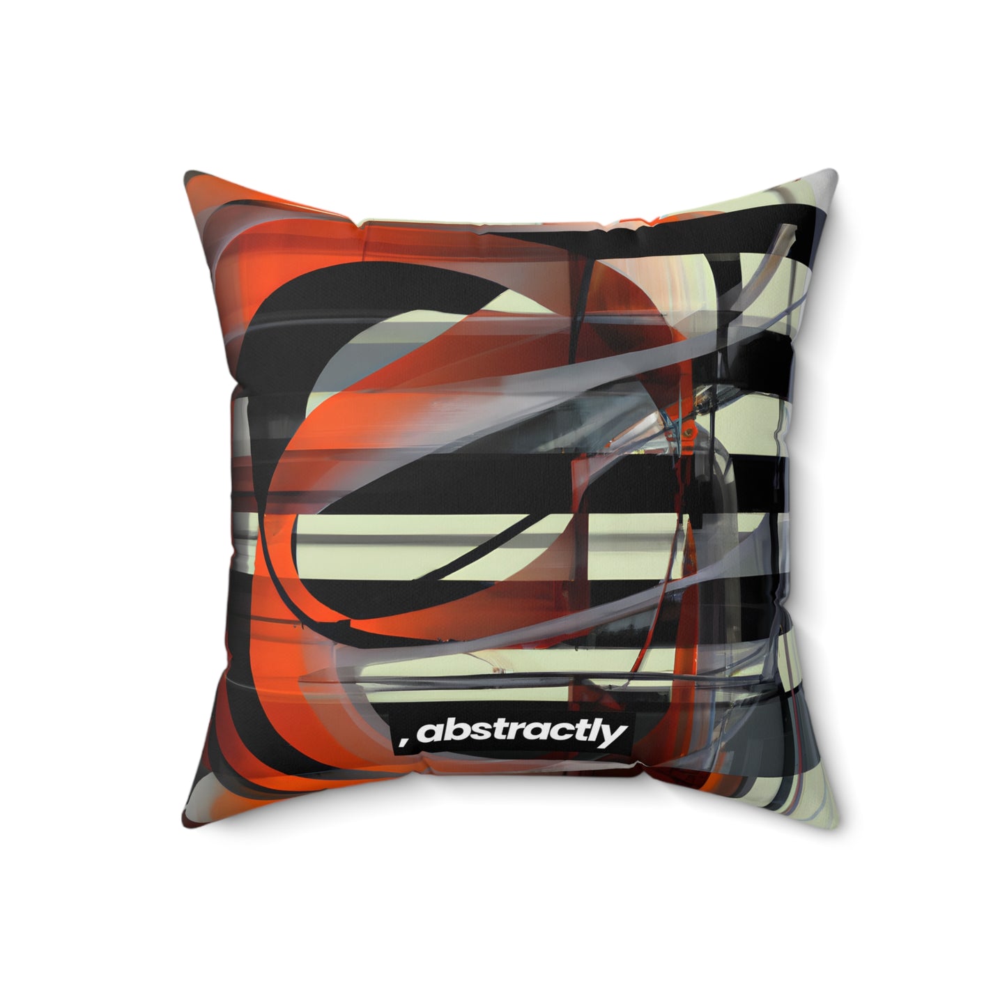 Lena Norberg - Spring Force, Abstractly - Faux Suede Throw Pillow