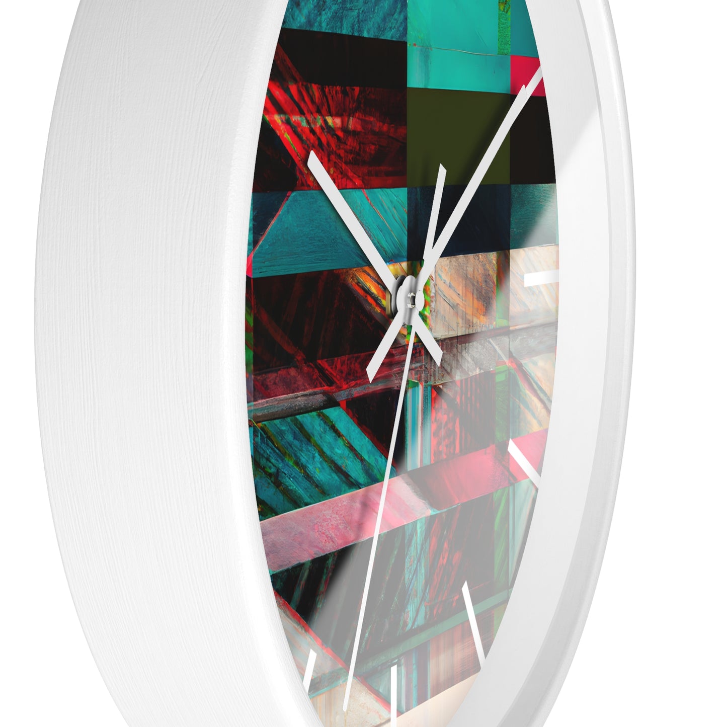 Adrian Goddard - Applied Force, Abstractly - Wall Clock