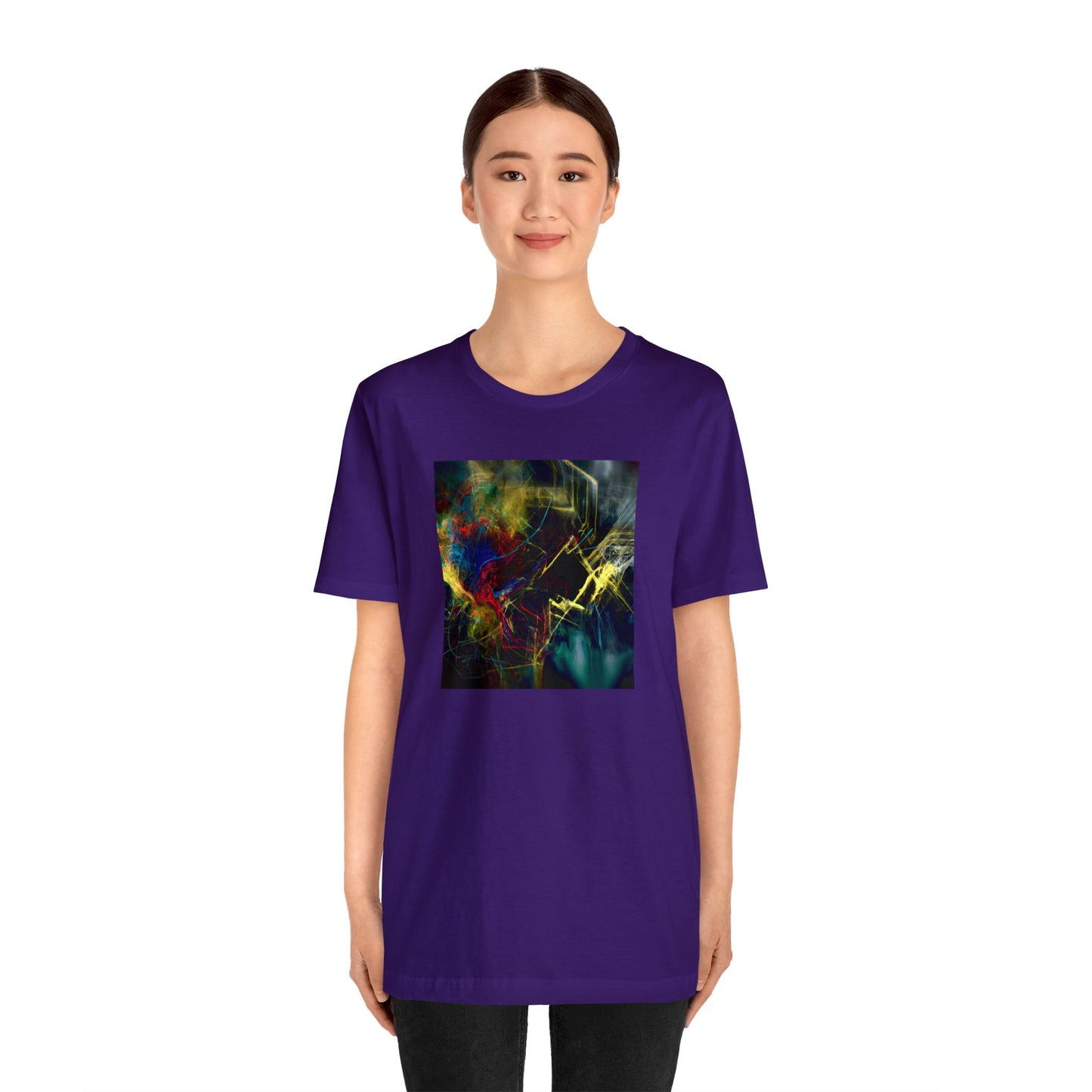 Connie Valdez - Electric Force, Abstractly - Tee