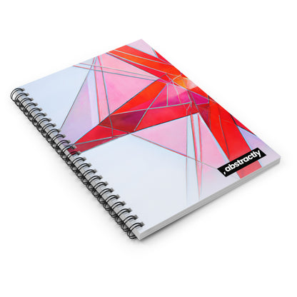 Valerie Radcliffe - Air Resistance Force, Abstractly - Spiral Notebook