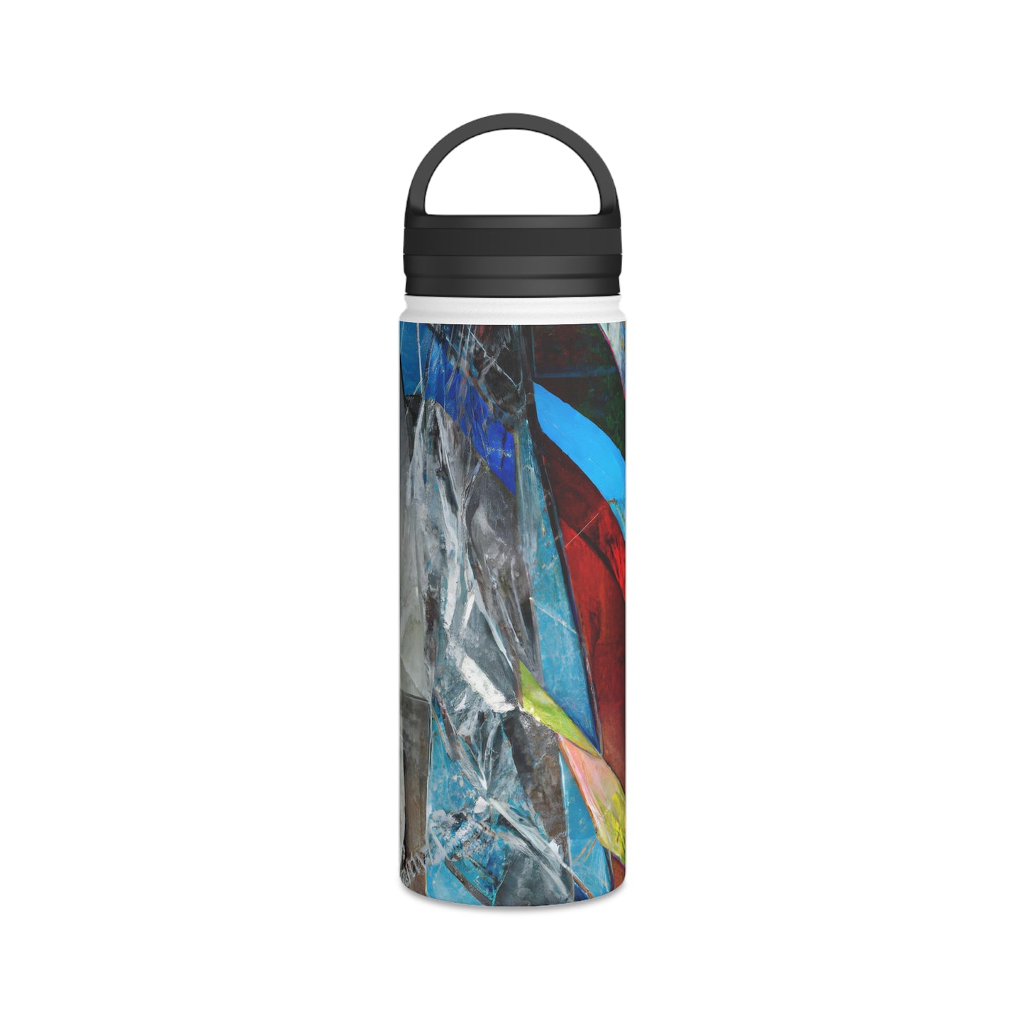 Miles Caldwell - Friction Force, Abstractly - Stainless Steel Water Bottle