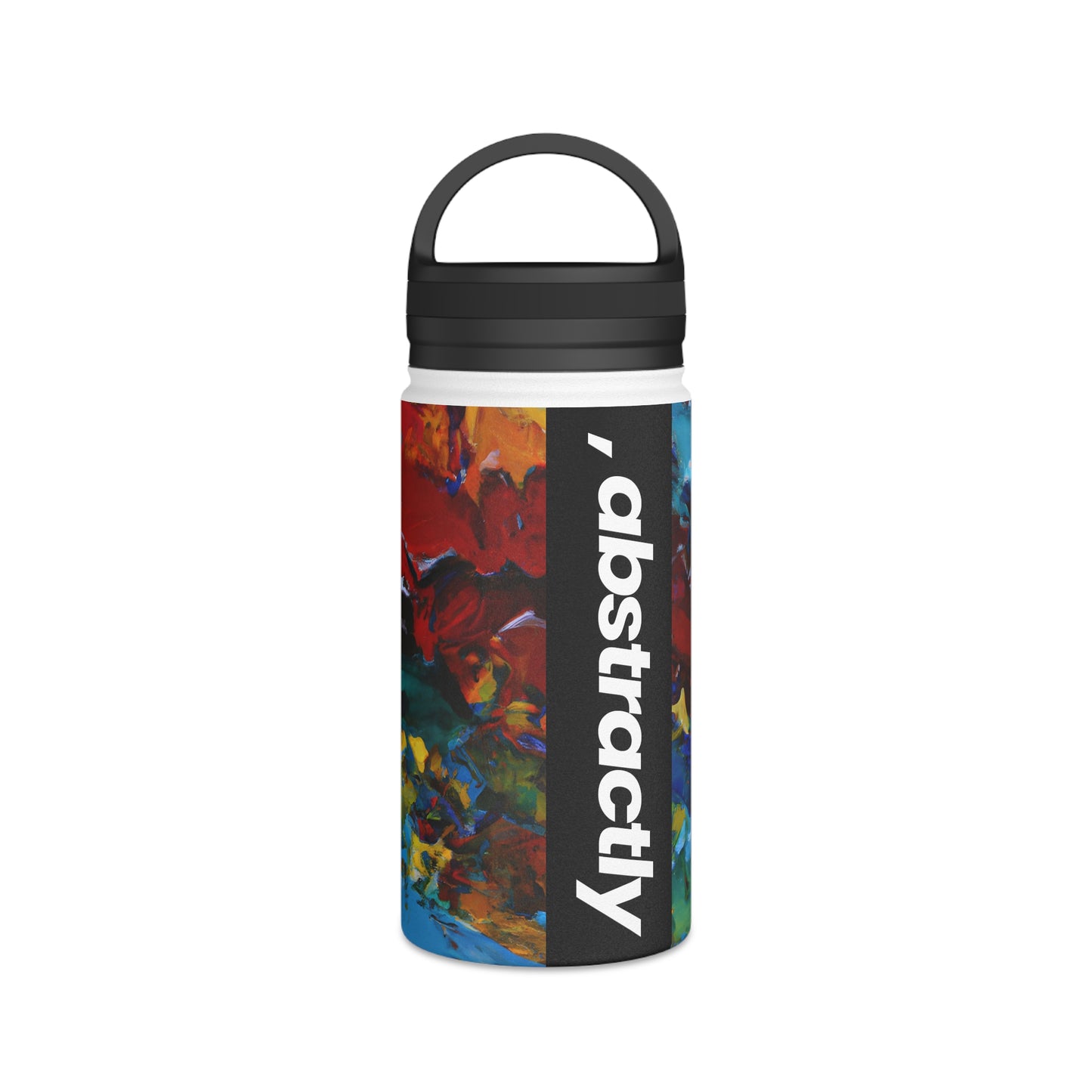 Polarisite Crystals - Chemistry, Abstractly - Stainless Steel Water Bottle