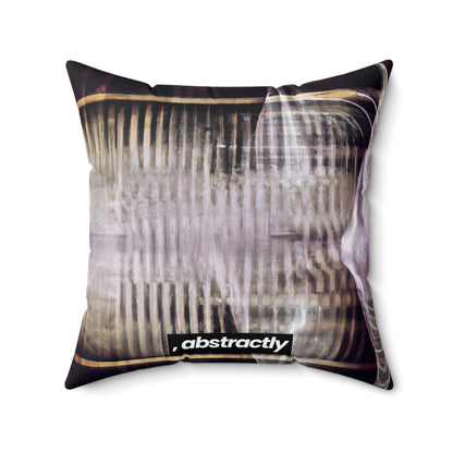 Arthur Hartmann - Friction Force, Abstractly - Faux Suede Throw Pillow