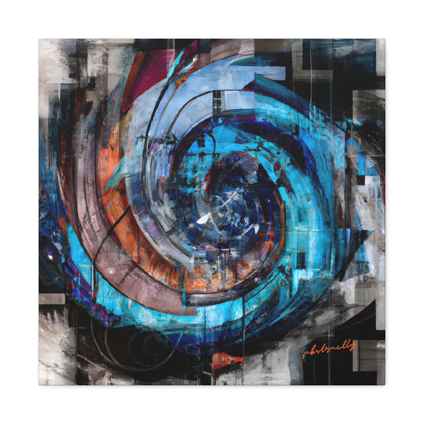 Rose Strauss - Gravity Force, Abstractly - Canvas