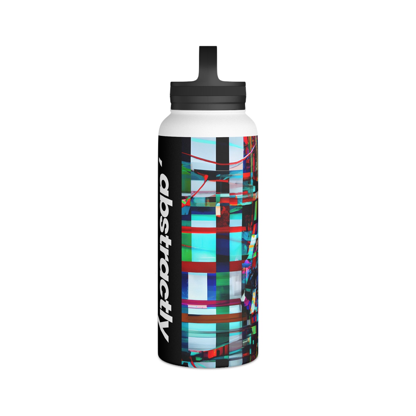 Lorenzo Griffin - Strong Force, Abstractly - Stainless Steel Water Bottle