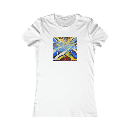 Petrivnium Oxide - Chemistry, Abstractly - Ladies' Cut Tee