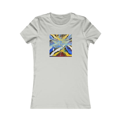 Petrivnium Oxide - Chemistry, Abstractly - Ladies' Cut Tee