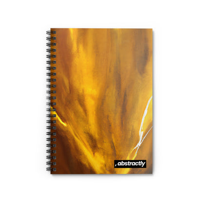 Cybernite Alloy - Titanium, Abstractly - Spiral Notebook