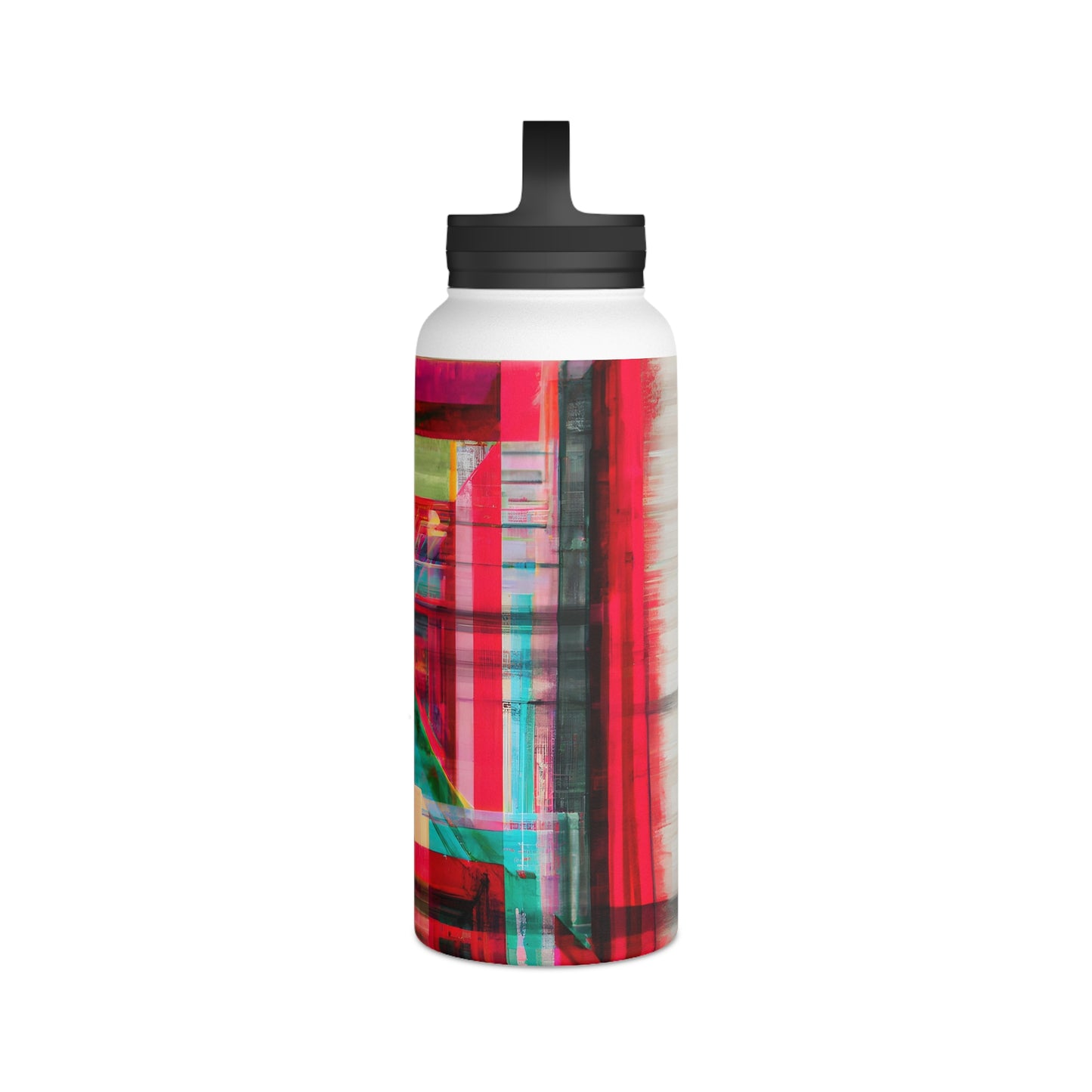 Mildred Hawking - Friction Force, Abstractly - Stainless Steel Water Bottle