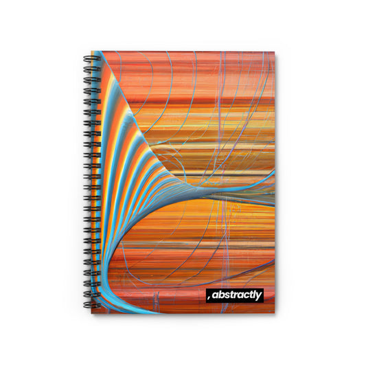 Lawrence Rosenfield - Spring Force, Abstractly - Spiral Notebook