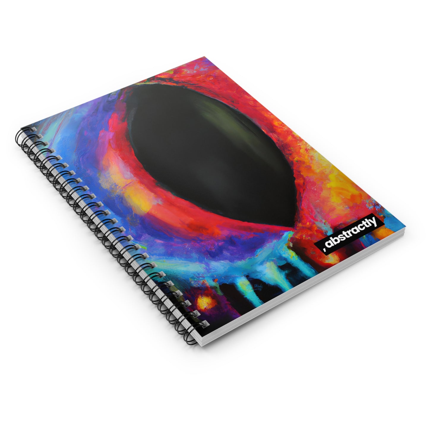 Luminoxydium Crystal - Chemistry, Abstractly - Spiral Notebook