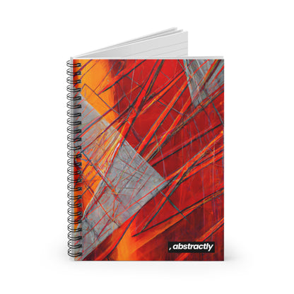 Adrienne Dufresne - Gravity Force, Abstractly - Spiral Notebook