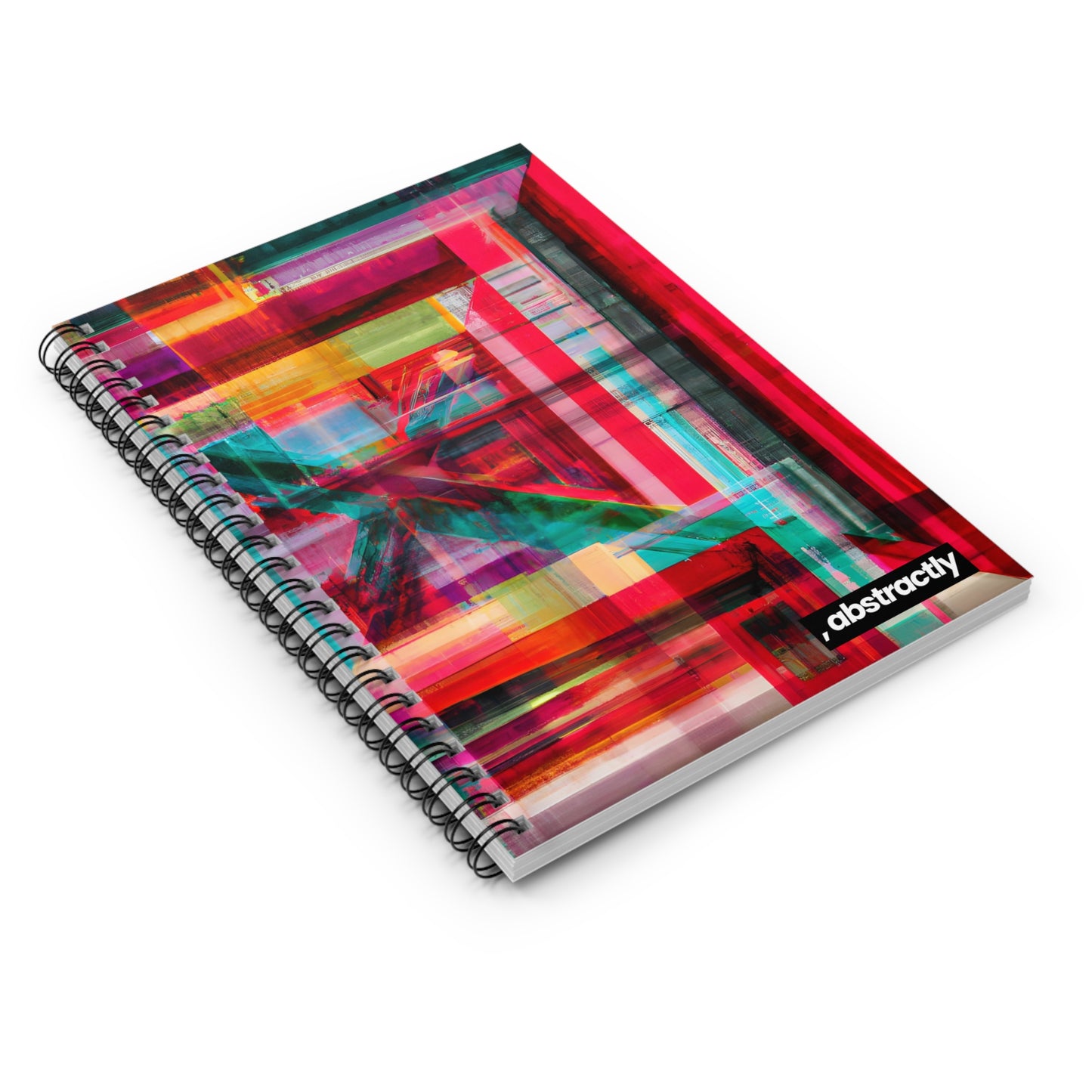 Mildred Hawking - Friction Force, Abstractly - Spiral Notebook