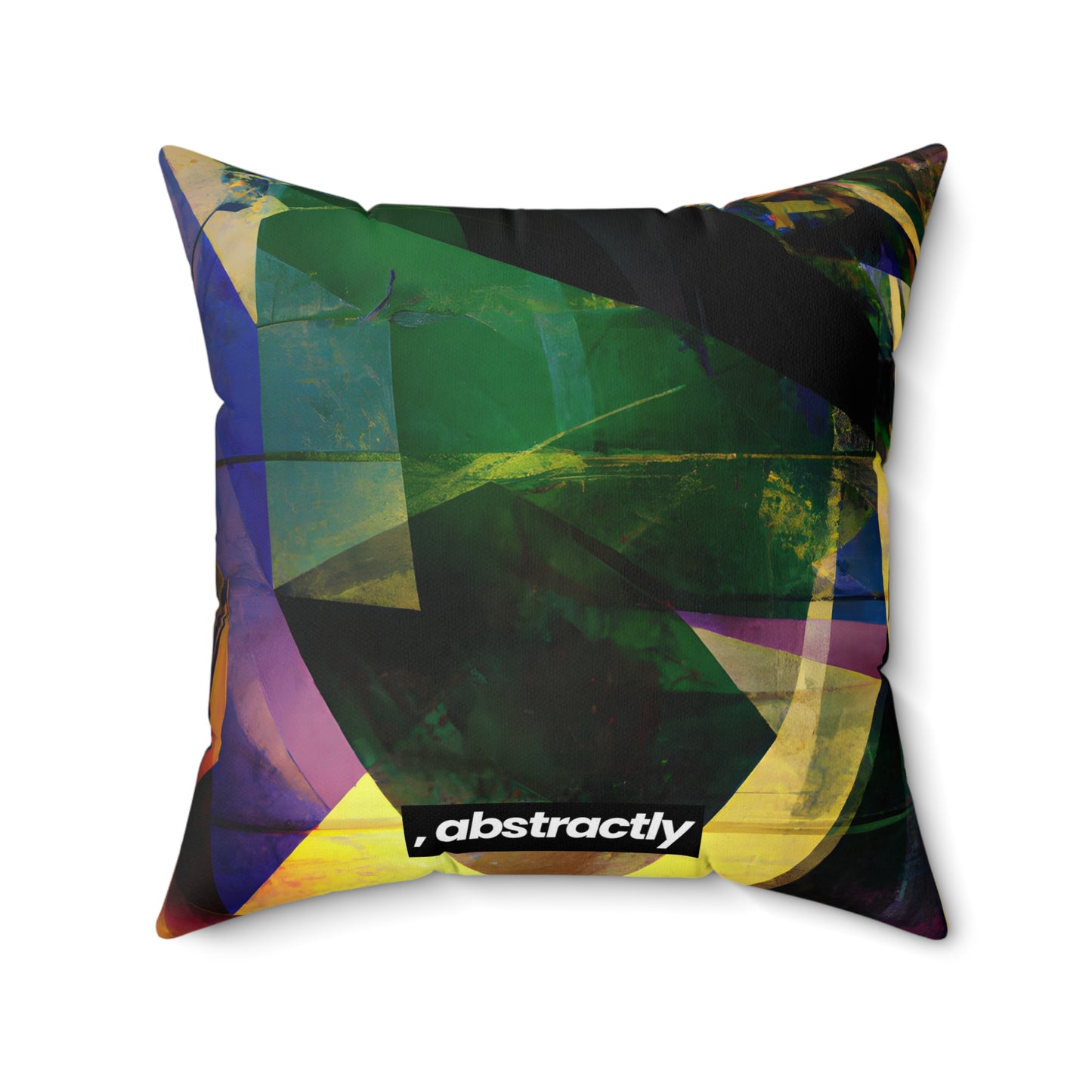 Karl Whitlock - Weak Force, Abstractly - Faux Suede Throw Pillow