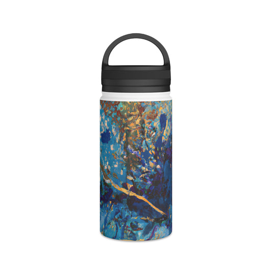 Auroflux Prismatite - Chemistry, Abstractly - Stainless Steel Water Bottle