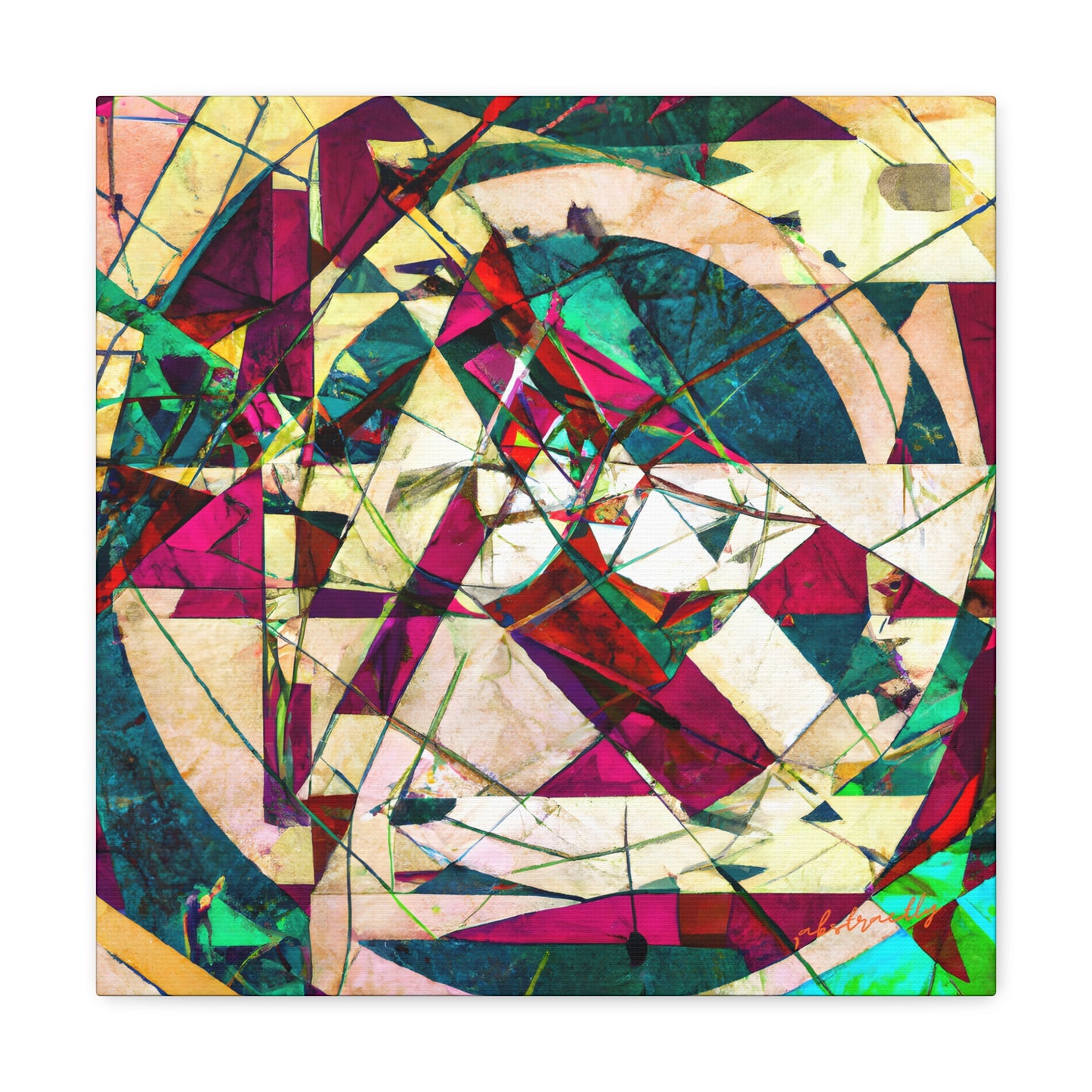 Doris Marshall - Electromagnetic Force, Abstractly - Canvas