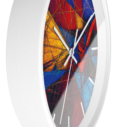 Lillian Thomason - Magnetic Force, Abstractly - Wall Clock