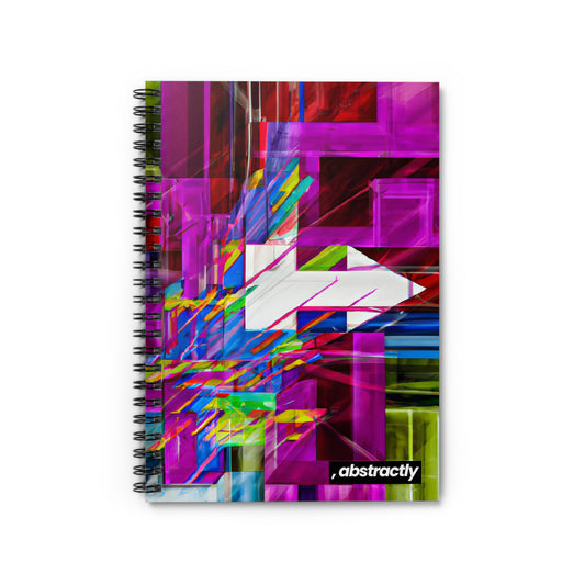 John Fermi - Friction Force, Abstractly - Spiral Notebook