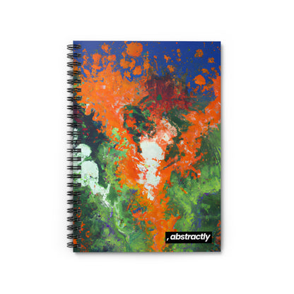 Galactic Oxide - Chemistry, Abstractly - Spiral Notebook