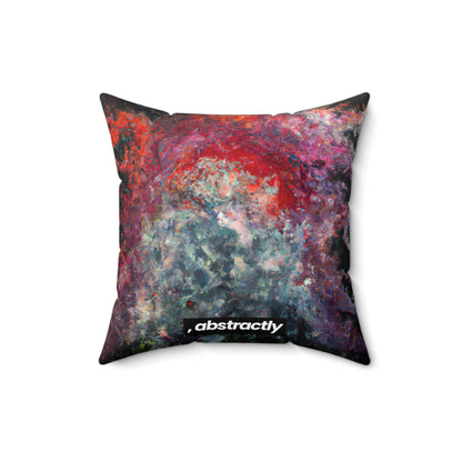 Luminion Crystalloid - Chemistry, Abstractly - Faux Suede Throw Pillow