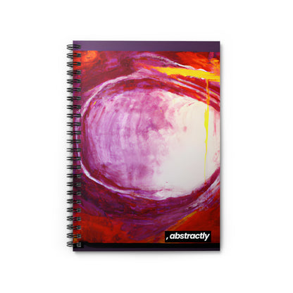 Quazarium Crystalite - Vanadium, Abstractly - Spiral Notebook