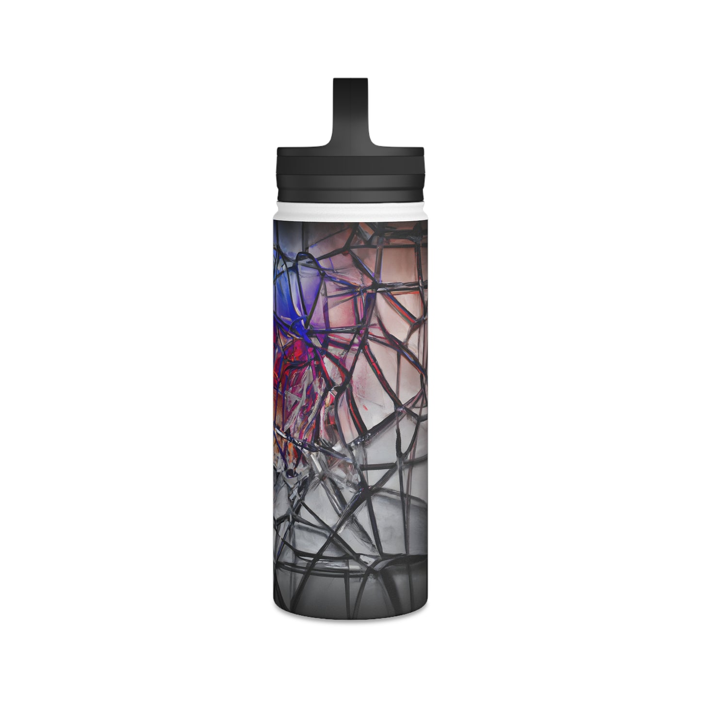 Elise Harrington - Tension Force, Abstractly - Stainless Steel Water Bottle