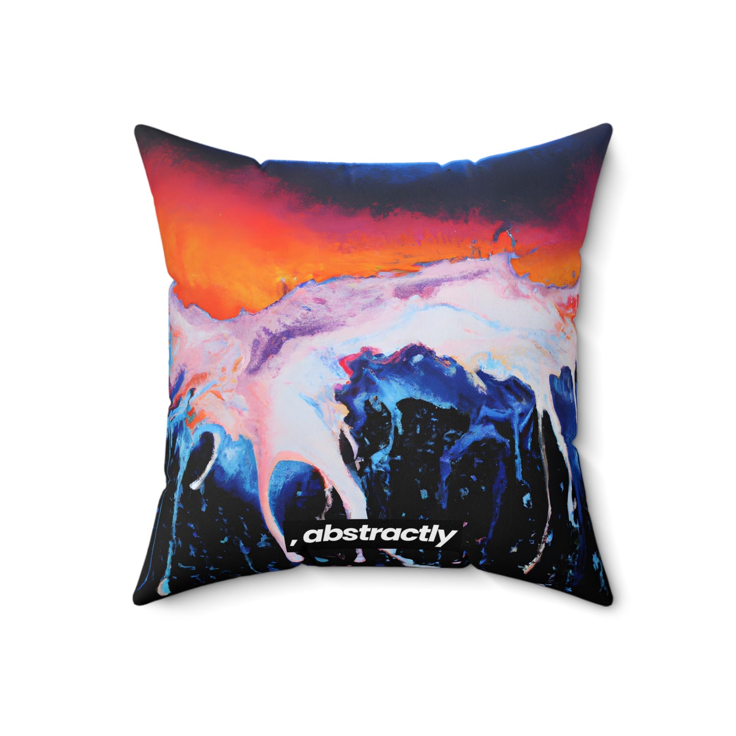 Bischoffite Alloy - Chemistry, Abstractly - Faux Suede Throw Pillow