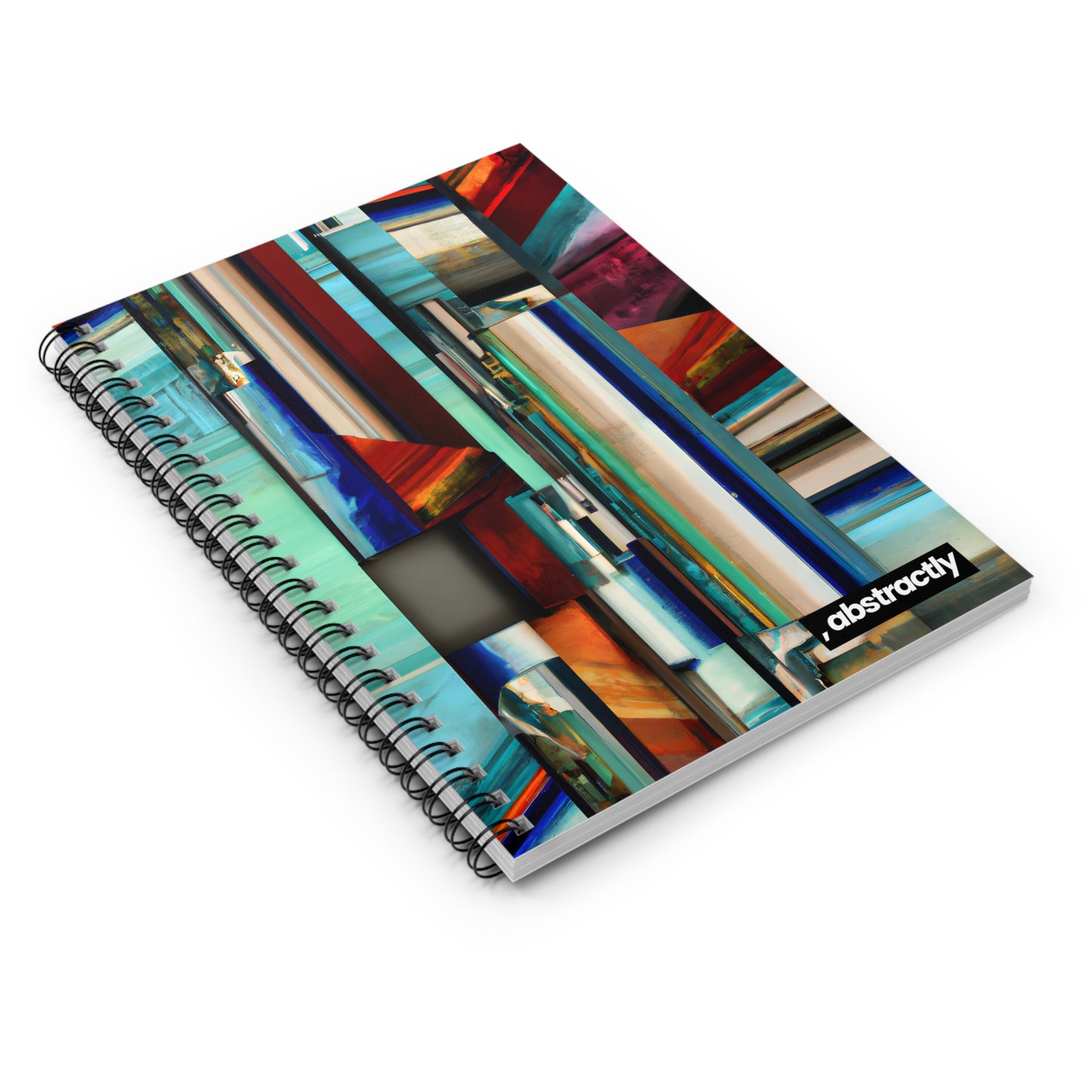 Alexandra Bouchard - Applied Force, Abstractly - Spiral Notebook