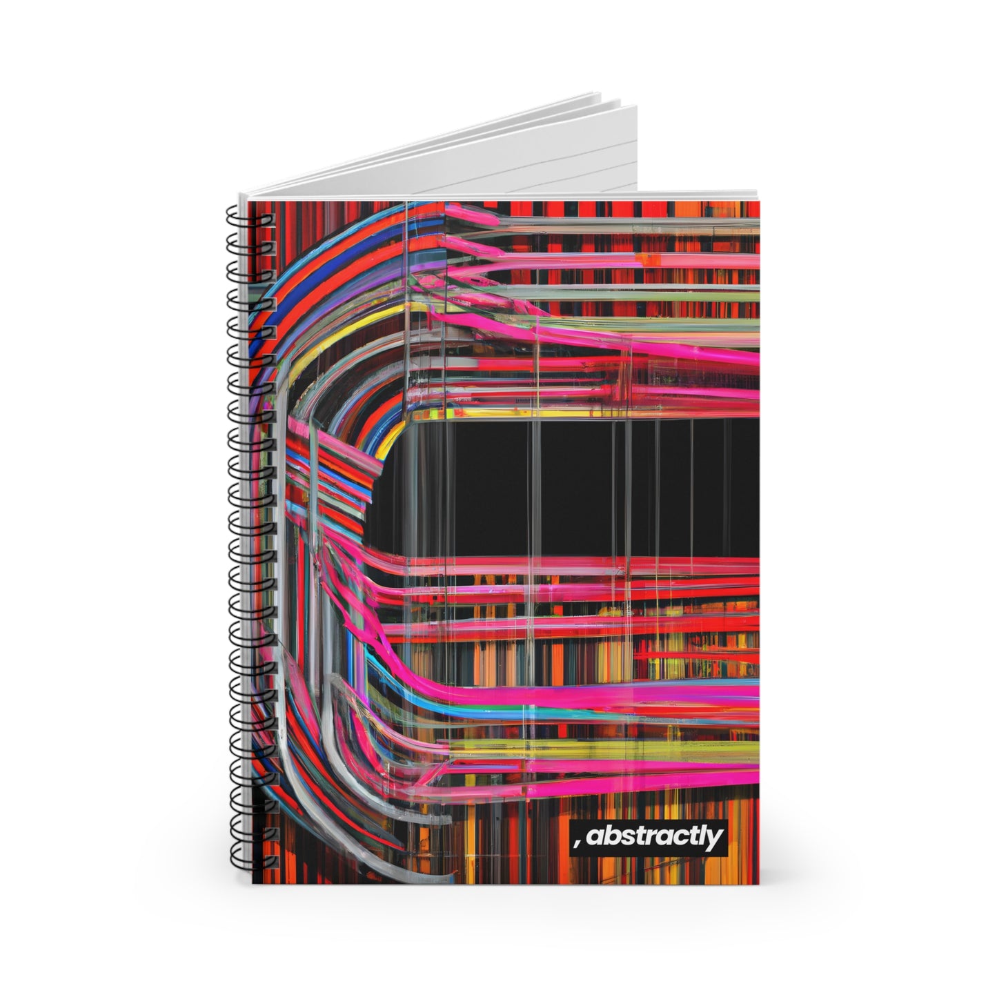 Harold Richards - Electromagnetic Force, Abstractly - Spiral Notebook