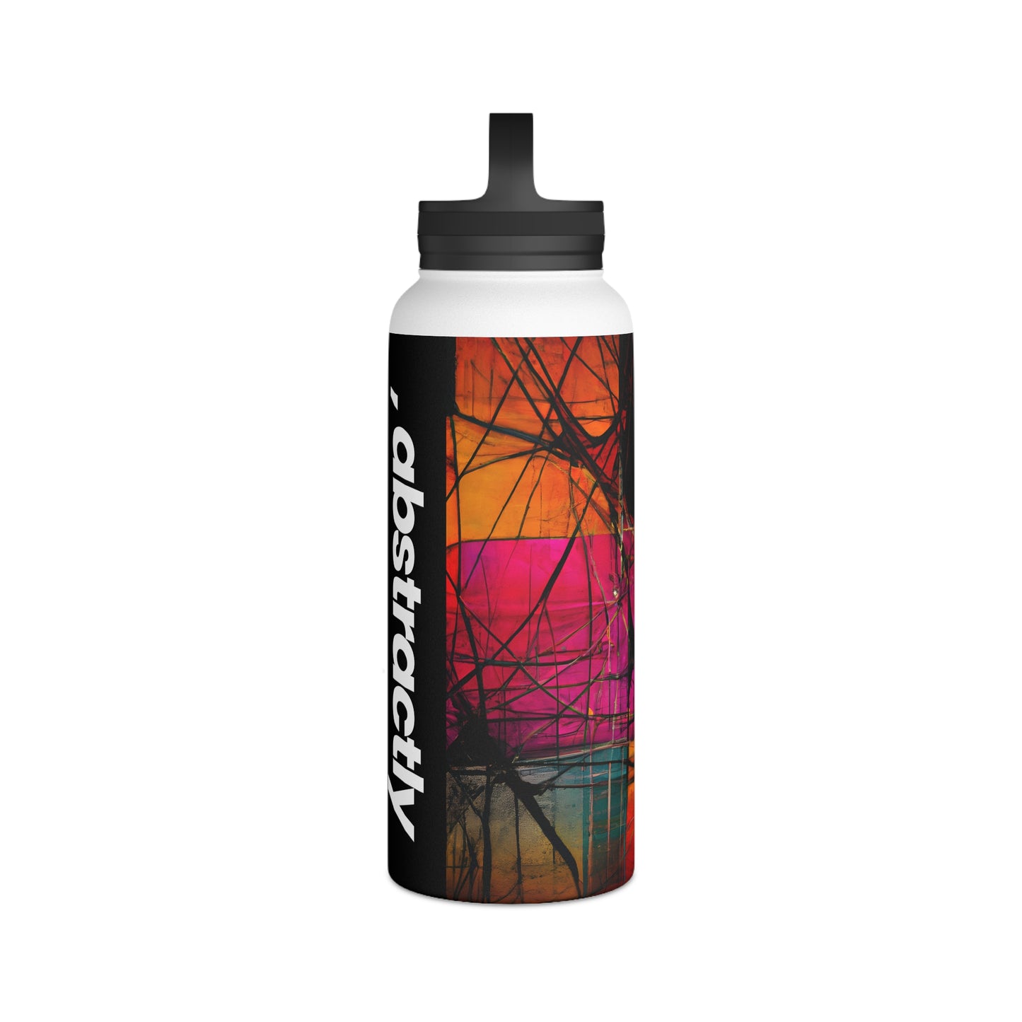 Evelyn Harrison - Strong Force, Abstractly - Stainless Steel Water Bottle