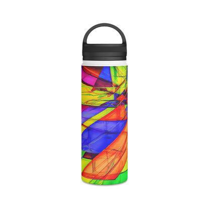 Valerie Higgs - Electric Force, Abstractly - Stainless Steel Water Bottle