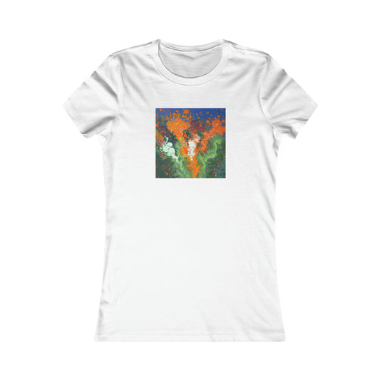 Galactic Oxide - Chemistry, Abstractly - Ladies' Cut Tee