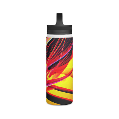 Vera Whitmore - Electromagnetic Force, Abstractly - Stainless Steel Water Bottle