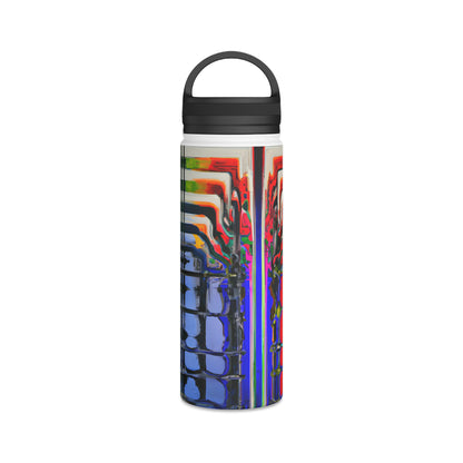 Leonardo Winterbourne - Strong Force, Abstractly - Stainless Steel Water Bottle