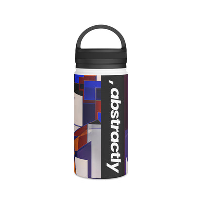 Margot Chamberlain - Friction Force, Abstractly - Stainless Steel Water Bottle