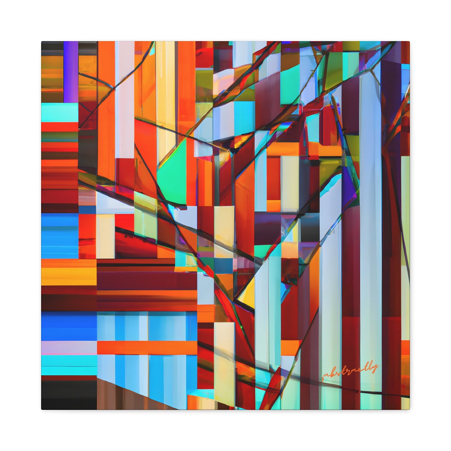 Edward Higgs - Electromagnetic Force, Abstractly - Canvas